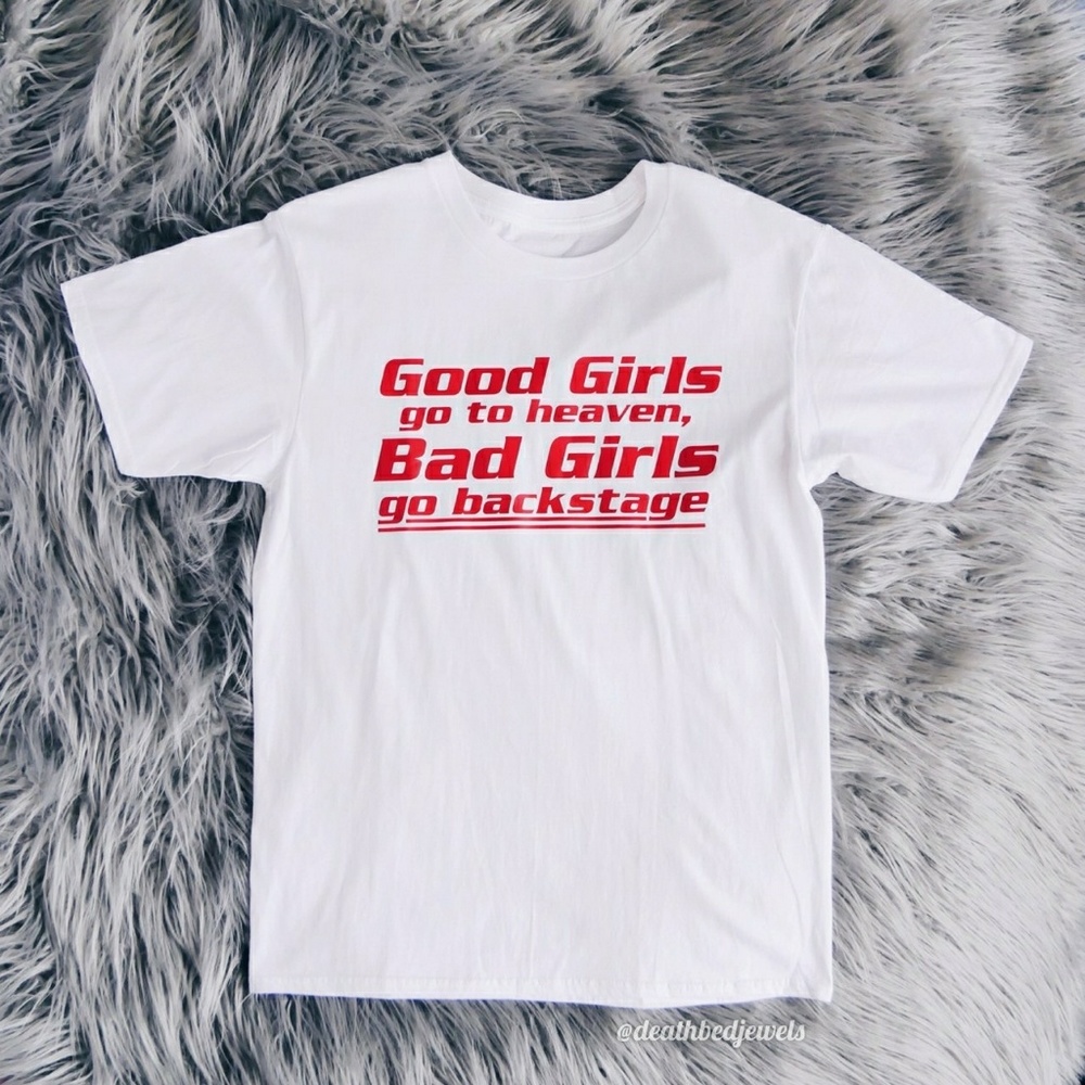 ⚡Pre-Order⚡Bad Girls Go Backstage Retro Tee